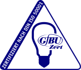Certification: DIN ISO 50001 GfBU-Zert