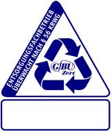 Zertifikat: Entsorgungsfachbetrieb überwacht nach §52 KRW-/ABFG - GfBU-Zert